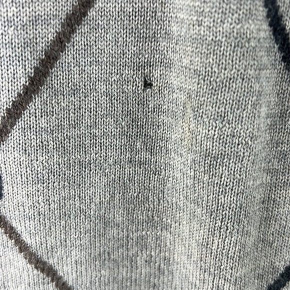 Marco Fiori Italian Wool Argyle Vest - Picture 2 of 7